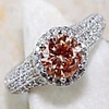 Ring AAA Cubic Zirconia Silver Brass Hope Elegant 1pc 6 7 8 9 10 / Women