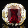 Ring Classic Gold Gold Plated Flower Stylish 1pc 8 9 10 11 12