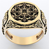 Ring Classic Rose Gold Gold Silver Gold Plated Flower Fashion 1pc 7 8 9 10 11