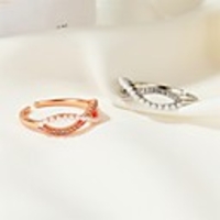 Ring Classic Rose Gold Silver Copper Infinity Classic Holiday Trendy 1pc Adjustable / Women