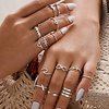 Ring Classic Silver Alloy Heart Crown Infinity Fashion Vintage Classic 1 set 6 / Women