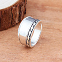 Ring Classic Silver Alloy Stylish Simple European 1pc 5 6 7 8 9