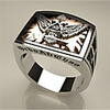 Ring Classic Silver Copper Eagle Stylish 1pc 8 9 10 11 12