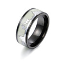 Ring Fancy Silver Stainless Steel Blessed Artistic Trendy Fashion 1pc 6 7 8 9 10