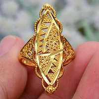 Ring Gold Gold Plated Statement Stylish Luxury 1pc 7 8 9 / Women