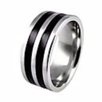 Ring Lasso Gold Silver Titanium Steel Stylish Classic 1pc 7 8 9 / Men