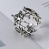 Ring Mismatched Silver Copper Silver-Plated Cross Stylish Artistic Simple 1pc Adjustable / Women