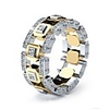 Ring Mixed Color Gold Rhinestone Alloy Fashion 1pc 6 7 8 9 10