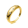 Ring Retro Gold Copper Star Statement Simple Unique Design 1pc Adjustable / Women