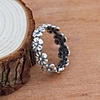 Ring Silver Alloy Flower Shape Simple European Cute 1pc 5 6 7 8 9 / Women