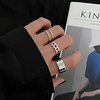 Ring Silver Alloy Stylish Simple 3pcs One Size / Women