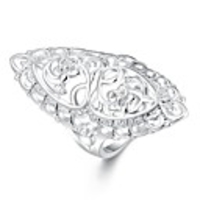 Ring Silver Copper Silver Plated 6 7 8 9 10