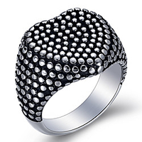 Ring Silver Steel 1pc 7 8 9 10 11