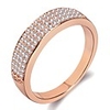 Ring Stylish Rose Gold Silver Brass Platinum Plated Rose Gold Plated Star Gypsophila Ladies Simple Hyperbole 1pc 5 6 7 8 9 / Women