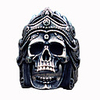 Ring Vintage Style Black Alloy Skull Vintage Ethnic Fashion 1pc 8 9 10 11 / Men