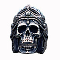 Ring Vintage Style Black Alloy Skull Vintage Ethnic Fashion 1pc 8 9 10 11 / Men