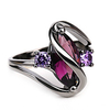 Ring Vintage Style Black Brass Rhinestone Eyes Evil Eye Ladies Unusual Unique Design 1pc 5 6 7 8 9 / Women