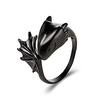 Ring Vintage Style Black Silver Alloy Dragon Angel Wings Statement Personalized Simple 1pc Adjustable / Women