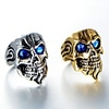 Ring Vintage Style Gold Silver Rhinestone Alloy Skull Vintage Trendy Ethnic 1pc 8 9 10 11 / Men