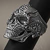 Ring Vintage Style Silver Alloy Skull Vintage Punk Trendy 1pc 8 9 10 11 / Men