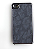 Ripple Pattern Leather Back Case Cover for iPhone 4