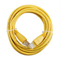 RJ-45 4 Pair Stranded Network Cable Yellow 3m