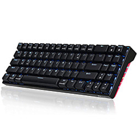RK ROYAL KLUDGE RK71 Wireless Bluetooth USB Wired Dual Mode Mechanical Keyboard Gaming Keyboard RK Switches Mini Size Rechargeable Monochromatic Backlit / Blue Backlit 71 pcs Keys miniinthebox