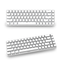 RK68 Wireless Bluetooth Mechanical Keyboard Gaming Gateron Blue Switches 65% Compact 18 Diversified Light Effects 3 on-board Macro Keys Software DIY-ROYAL KLUDGE miniinthebox