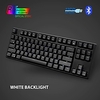 RK987 Mechanical Keyboard 87 Keys White LED Backlight Tenkeyless Gaming Keyboard USB / Wireless Bluetooth Keyboard Gaming / Office miniinthebox