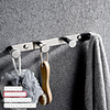 Robe Hook Adjustable Length / New Design / Creative Contemporary / Modern Stainless Steel / Low-carbon Steel / Metal 1pc - Bathroom Wall Mounted
