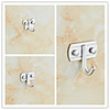 Robe Hook New Design Modern Aluminum Wall Mounted 1pc