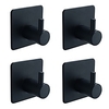 Robe Hook Self-adhesive Contemporary / Antique Stainless Steel 4pcs - Bathroom Robe Hook Wall Mounted miniinthebox