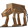 Robot Dog Shaped DIY Wooden Electric Wire Organizer/Strapper