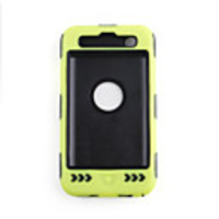 Robot Hard Rubber Case Cover For Touch4 (Green)