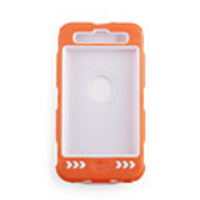 Robot Hard Rubber Case Cover For Touch4 (Orange)