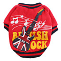 Rock Music Style Dog Coat (XS-XL)