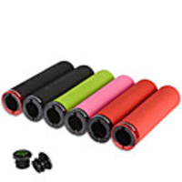 ROCKBROS Bike Handlerbar Grips Lightweight Comfort Anti-Slip Wearproof Soft For Road Bike Mountain Bike MTB Fixed Gear Bike Cycling Bicycle Sponge Silicone Black RedBrown Black / Red