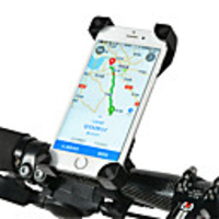 ROCKBROS Bike Phone Mount Waterproof 360°Rolling / Rotatable Anti Shake for Road Bike Mountain Bike MTB PVC(PolyVinyl Chloride) iPhone X iPhone XS iPhone XR Cycling Bicycle Black Pink