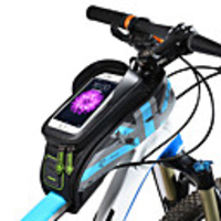 ROCKBROS Cell Phone Bag Bike Frame Bag Top Tube 5.8/6.0 inch Touch Screen Waterproof Headset Hole Cycling for iPhone X iPhone XR iPhone XS Blue Red Green Road Bike Mountain Bike MTB / iPhone XS Max