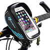 ROCKBROS Cell Phone Bag Bike Frame Bag Top Tube Bike Handlebar Bag Touch Screen Reflective Waterproof Bike Bag TPU EVA Polyster Bicycle Bag Cycle Bag iPhone X / iPhone XR / iPhone XS Road Bike