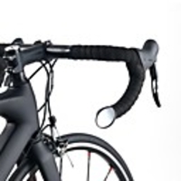 ROCKBROS Rear View Mirror Drop Bar Bike Mirror Flexible Safety Cycling Bicycle motorcycle Bike Glass Black 1 pcs Road Bike Mountain Bike MTB