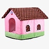 Rodents Dog Rabbits Beds Tent Cave Bed Pet House Solid Colored Portable Tent Fabric 48, 40, 40 cm