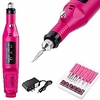 roll over image to zoom in electric nail drill machine 20000 rpm professional nail drills for acrylic nails gel e-file nail file for salon and home beginners diy use