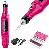 roll over image to zoom in electric nail drill machine 20000 rpm professional nail drills for acrylic nails gel e-file nail file for salon and home beginners diy use