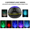 Romantic Ocean Wave Projector Night Lamp Bluetooth Music player Water Wave USB LED Night Light for kids bedroom decor