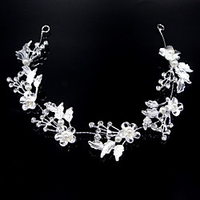 Romantic Sweet Alloy Headbands / Headdress / Headpiece with Crystals / Crystals / Rhinestones 1 PC Wedding / Special Occasion Headpiece miniinthebox