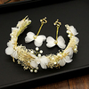 Romantic Sweet Alloy Headbands / Headdress / Headpiece with Crystals / Flower / Crystals / Rhinestones 1 set / 3 Pieces Wedding / Special Occasion Headpiece miniinthebox