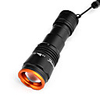 Romisen RC-C6 Flood-to-Throw Zooming Q3-WC 90-Lumen LED Flashlight (1 CR123A)