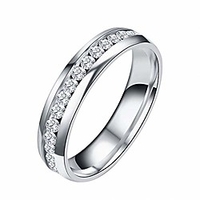 ronliy stainless steel loss weight string healthcare slimming jewelry magnetic ring silver gold black for women men miniinthebox