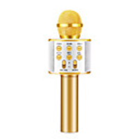 Roreta WS858 Bluetooth Wireless Microphone Speaker Professional Handheld Karaoke Mic Music Player Singing Recorder KTV Mic